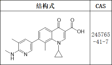 奥泽沙星Ozenoxacin标准品